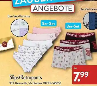 Aldi Nord Slips-retropants Angebot