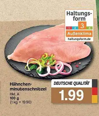 Famila Nord West Hähnchen-minutenschnitzel Angebot