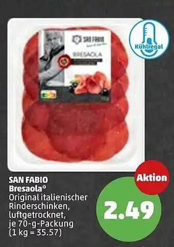 PENNY San fabio bresaola Angebot