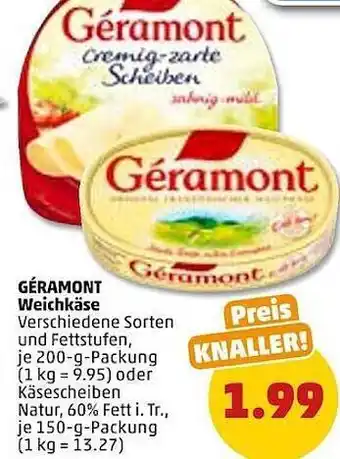 PENNY Géramont weichkäse Angebot