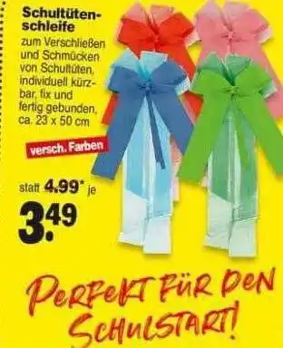 Repo Markt Schultüten schleife Angebot