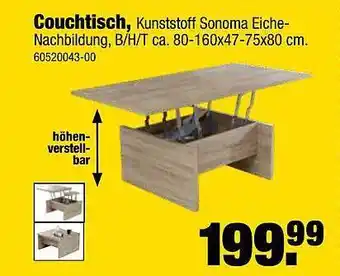 SB Lagerkauf Couchtisch Angebot