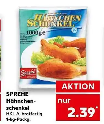 Kaufland Sprehe hähnchen-schenkel Angebot