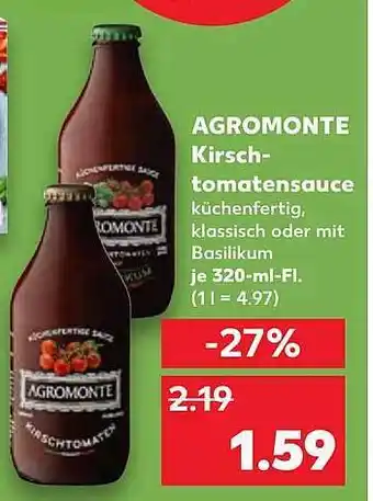 Kaufland Agromonte kirsch-tomatensauce Angebot