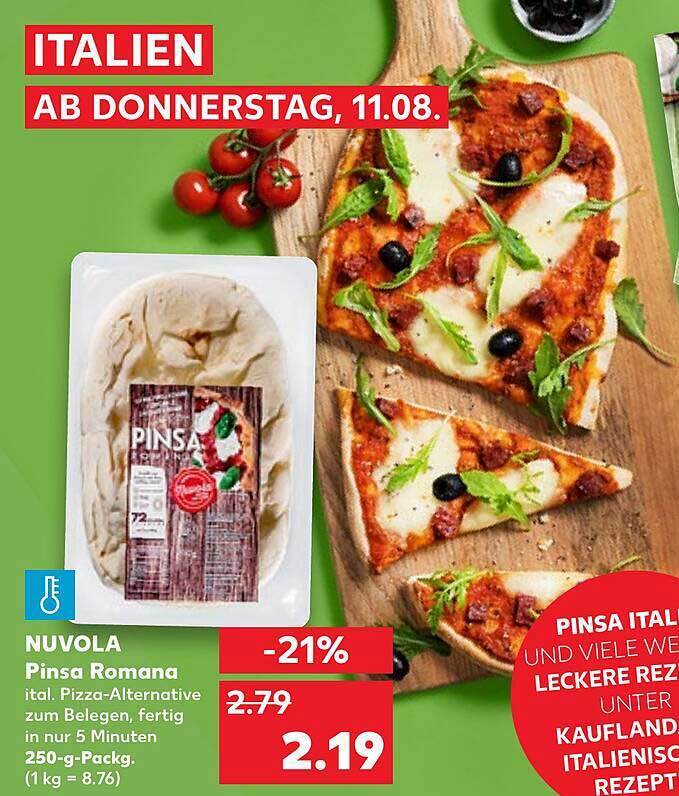 Nuvola pinsa romana Angebot bei Kaufland