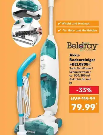 Kaufland Beldray akku-bodenreiniger »bel0908« Angebot