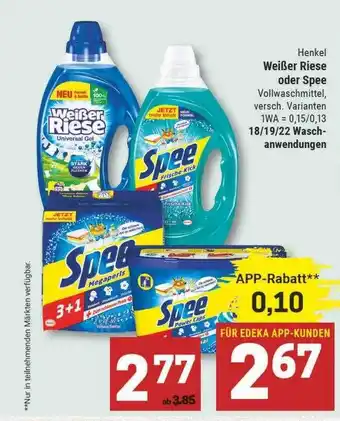 Marktkauf Henkel weißer riese oder spee Angebot