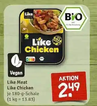 nahkauf Vegan like meat like chicken Angebot