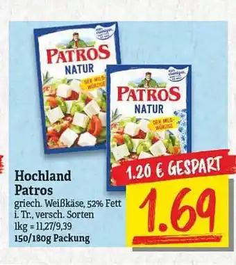 NP Discount Hochland patros Angebot