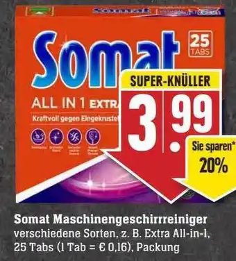 Scheck-in-Center Somat maschinengeschirrreiniger Angebot