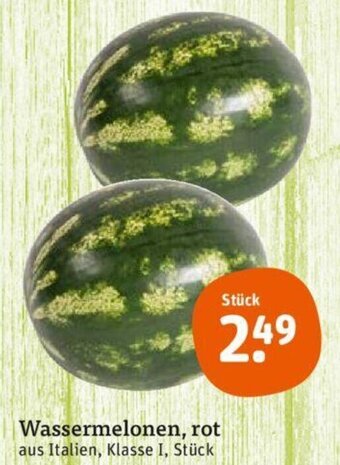 tegut Wassermelonen, rot Angebot