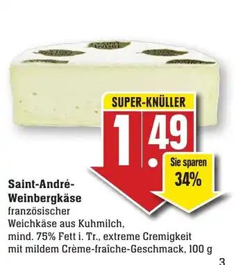 nah & gut Saint André Weinbergkäse Angebot