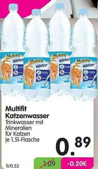 MegaZoo Multifit katzenwasser Angebot