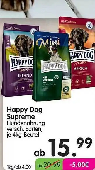 MegaZoo Happy dog supreme Angebot