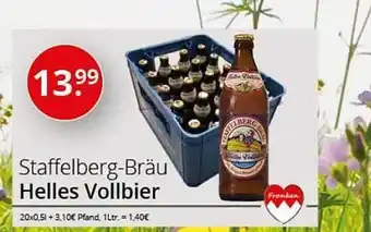 Sagasser Staffelberg-braü helles vollbier Angebot