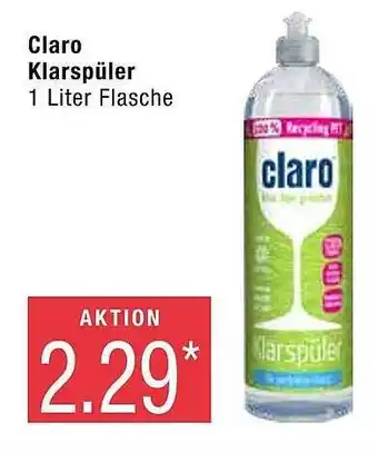 Marktkauf Claro klarspüler Angebot