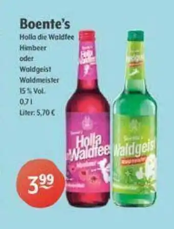 Getränke Hoffmann Boente's Angebot