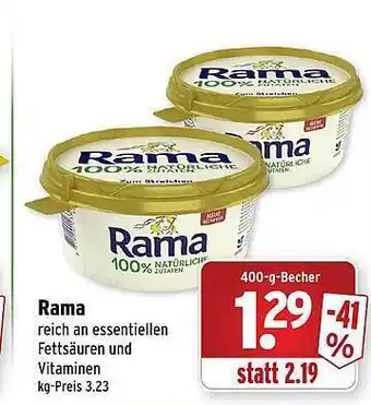 Wasgau Rama Angebot