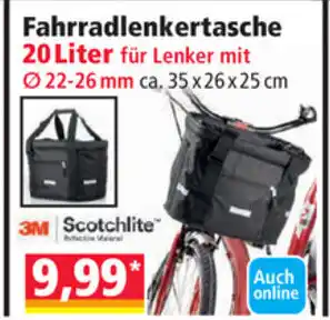 Norma Fahrradlenkertasche 20L Angebot