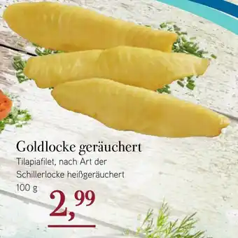 Dornseifer Goldlocke geräuchert 100g Angebot