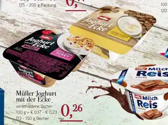 Dornseifer Müller Joghurt mit der Ecke 113-150g Becher Angebot