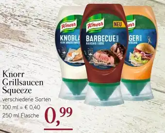 Dornseifer Knorr Grillsaucen Squeeze 250ml Angebot