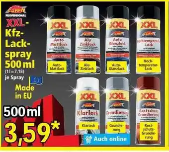 Norma Carfit kfz lack spray 500 ml Angebot