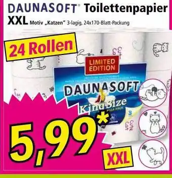 Norma Daunasoft toilettenpapier xxl Angebot