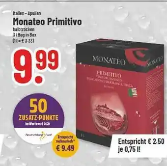 trinkgut Monateo primitivo Angebot