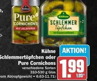 dodenhof Kühne schlemmertöpfchen oder pure cornichons Angebot