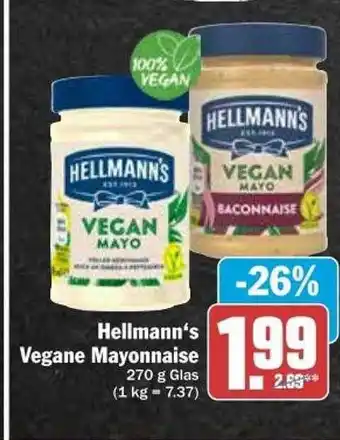 dodenhof Hellmann's vegane mayonnaise Angebot