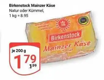 Globus Birkenstock mainzer käse Angebot