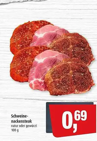 Markant Schweine nackensteaks Angebot