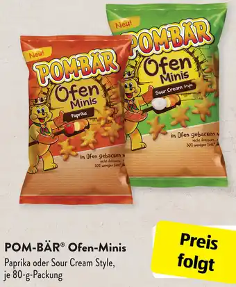 Aldi Süd Pom Bär Ofen Minis 80 g Packung Angebot