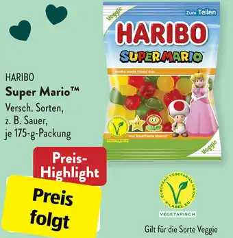 Aldi Süd Haribo Super Mario 175 g Packung Angebot