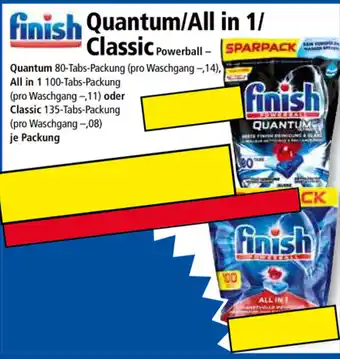 Norma finish Quantum/All in 1/ Classic Angebot