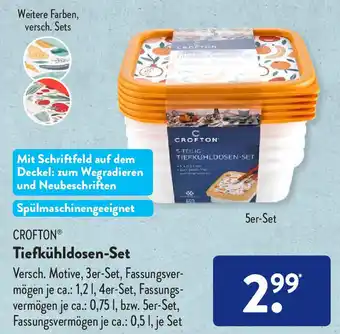 Aldi Süd Crofton Tiefkühldosen Set Angebot