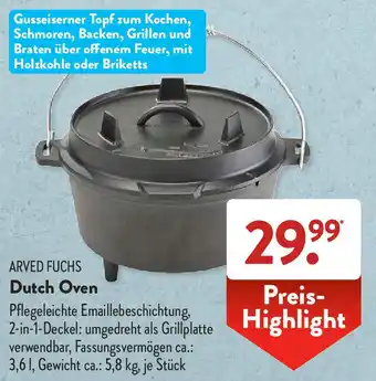 Aldi Süd Arved Fuchs Dutch Oven Angebot