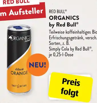 Aldi Süd Red Bull Organics 0,25 L Dose Angebot