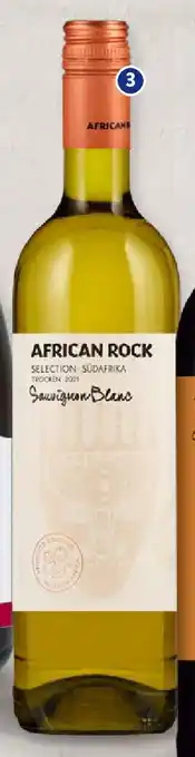 Aldi Süd African Rock Selection 2021 Sauvignon blanc 0,75 L Flasche Angebot