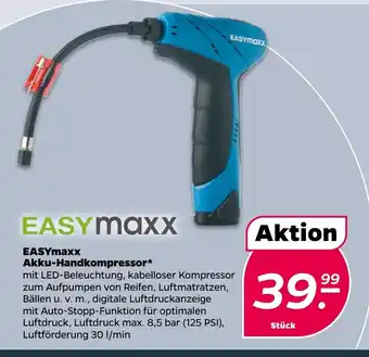 NETTO EasyMaxx Akku-Handkompressor Angebot