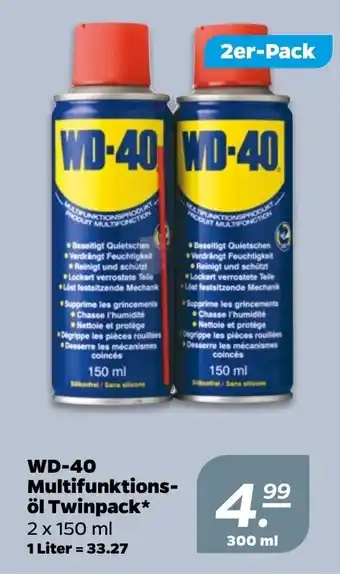 NETTO WD-40 Multifunktionsol Twinpack 2*150ml Angebot