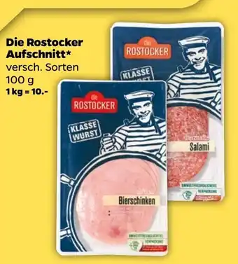 NETTO die Rostocker Aufschnitt 100g Angebot