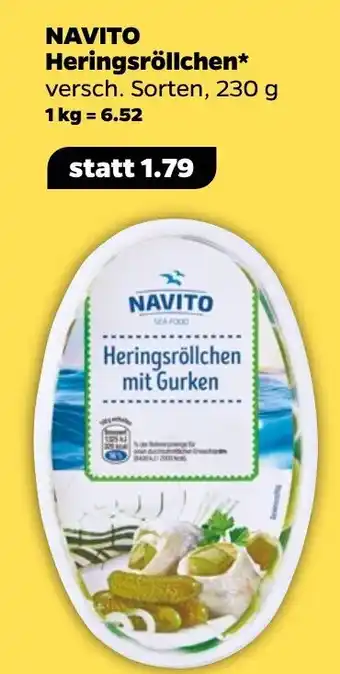 NETTO Navito Heringsrollchen 230g Angebot