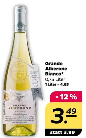 NETTO Grande Alberone Bianco 750ml Angebot