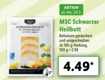 Lidl MSC Schwarzer Heilbutt Angebot