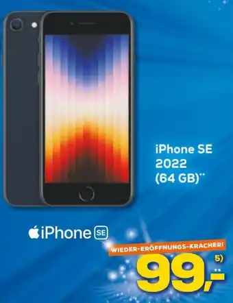 Euronics iPhone SE 2022 (64 GB) Angebot