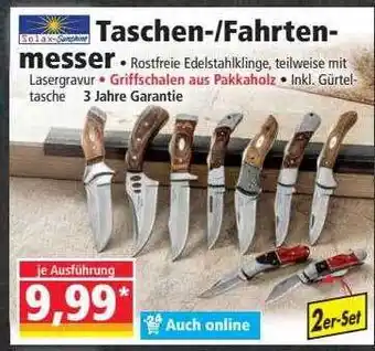 Norma Taschen-fahrtenmesser Angebot