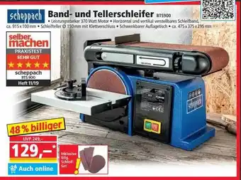 Norma Scheppach band und tellerschleifer Angebot