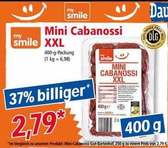 Norma My smile mini cabanossi xxl Angebot